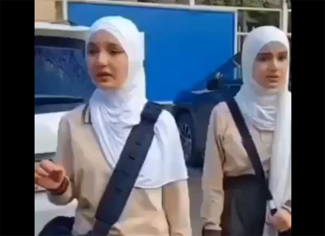 احتجاز وتضييق ممنهج: صرخة طالبة أذربيجانية محجبة توثق انتهاكات المدارس وضغوط خلع الحجاب
