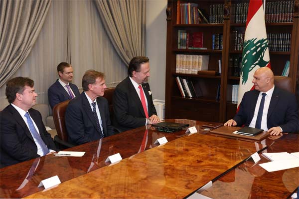 الرئيس عون امام الوفد الاميركي: لبنان يطبق بصرامة إجراءات منع تبييض الأموال او تهريبها او استعمالها في تمويل الارهاب