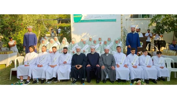 تكريم 25 حافظًا وحافظة للقرآن الكريم في الفاكهة برعاية دار إفتاء بعلبك الهرمل