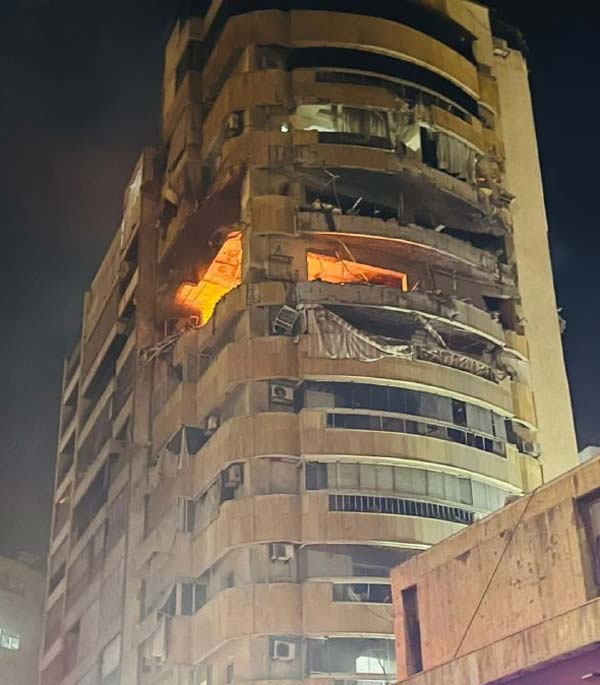 شهداء وجرحى باستهداف شقق سكنية في بيروت.. وغارات على الضاحية ومناطق جنوبية.. وانذار عاجل لسكان مبنى في الباشورة