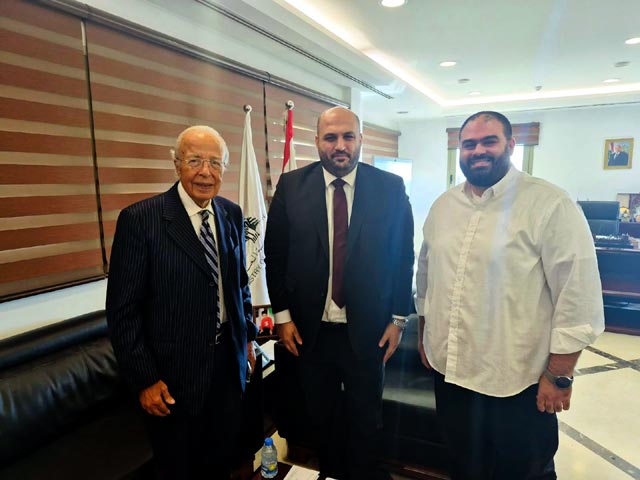  وزير الصحة الدكتور ركان ناصر الدين يستقبل رئيس مجلس إدارة مستشفى دلاعة ويؤكد دعم الوزارة للمستشفى في عام 2027
