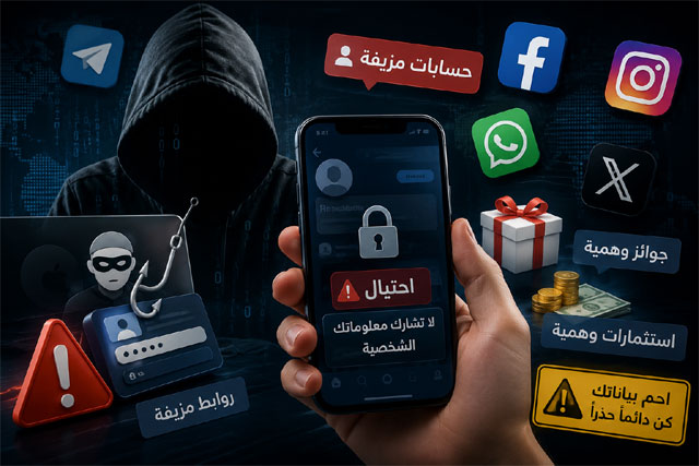 كيف تحوّلت وسائل التواصل الاجتماعي إلى السلاح المفضل للمحتالين؟ وكيف تحمي نفسك؟