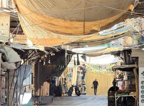 استنفار داخل مخيم عين الحلوة بعد اغتيال ضابطين في الامن الوطني الفلسطيني