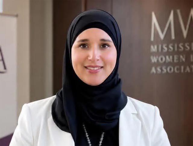 تعيين المحامية أسماء علي كأول قاضية يمنية وعربية مسلمة في ولاية ميسيسيبي الأمريكية