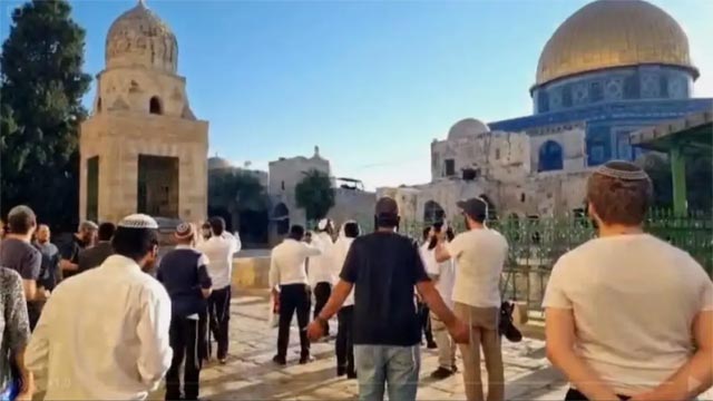 أكثر من 900 مستعمر يقتحمون المسجد الأقصى وسط تشديدات عسكرية ومنع المصلين من الوصول