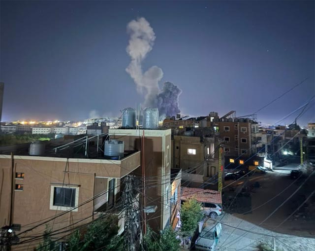 تصعيد إسرائيلي عنيف على قضاء صور فجراً... أربع غارات على البرج الشمالي وثلاث على المنصوري و4 جرحى