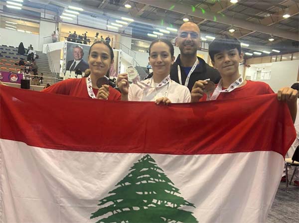 6 ميداليات للبنان في البطولة العربية للكاراتيه