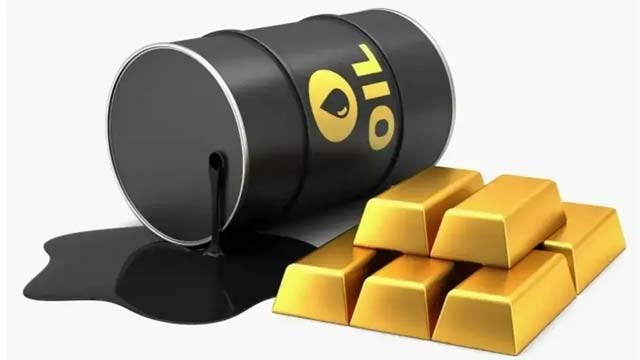 تراجع أسعار النفط بأكثر من 5% وارتفاع الذهب