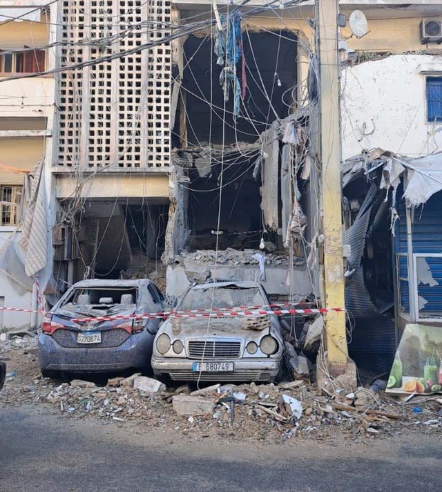 بلدية الهلالية تُصدر قرارًا بإخلاء البناء المستهدف في القياعة تفاديا لخطورة انهياره