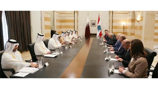 سلام في مؤتمر صحافي مع محمد بن عبد الرحمن: قطر ستتولى تمويل مشروع الكهرباء وتنفيذه وتشغيله من دون كلفة استثمارية مسبقة على الخزينة اللبنانية