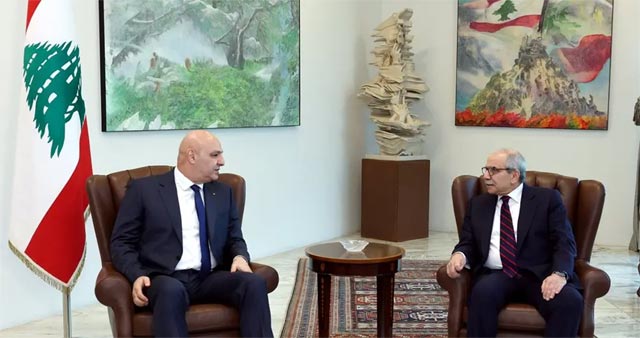 عون وسلام يؤكدان ثوابت الموقف اللبناني في مفاوضات واشنطن: وقف نهائي للنار والانسحاب الإسرائيلي وانتشار الجيش وعودة الاسرى