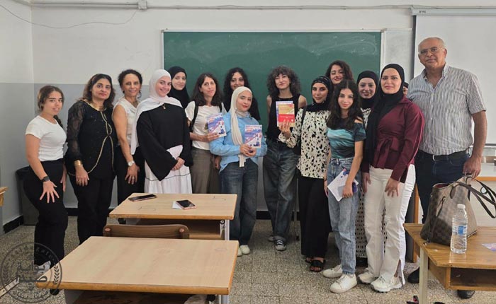 كلية التربية (1) تستضيف الكاتبة اللبنانية الفرنكوفونية منال سلامة