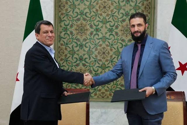 موقع زمان إسرائيل العبري: نهاية الحكم الذاتي الكردي في سوريا