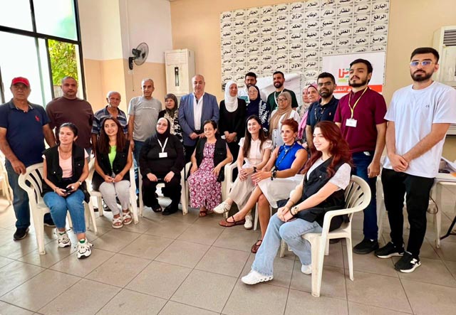 بلدية صيدا تشارك في جلسة النقاش والأنشطة المجتمعية لائتلاف حارتنا في التعمير