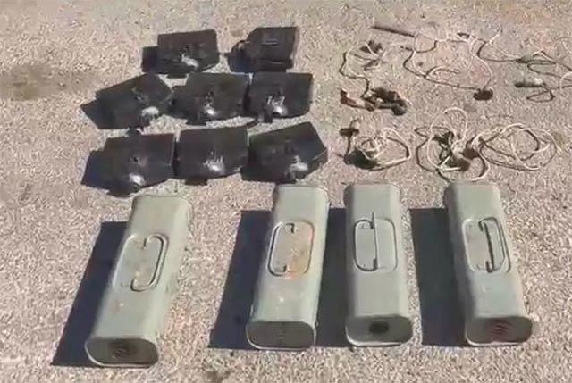 الجيش: إحباط عملية تهريب حوالى 245 كلغ من مادة الـTNT الشديدة الانفجار و4 عبوات ناسفة من الأراضي السورية إلى الداخل اللبناني