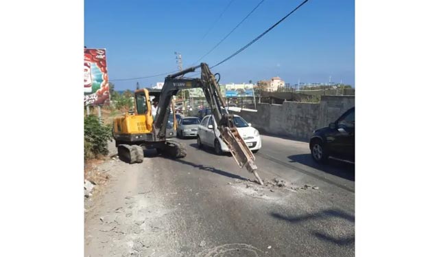 بلدية صيدا تطلق المرحلة الأولى من خطة صيانة الطرقات: البدء بمعالجة الحفر في شارع "الشيخ عمر الحلاق" تمهيداً للتأهيل الكامل